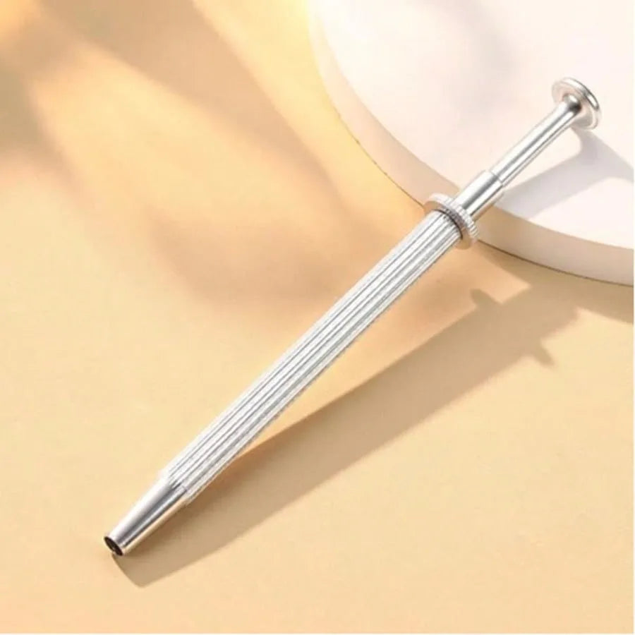 Stainless Steel Flat Back Earrings Applicator Tool Threadless Insertion Pin Thread Body Piercing Kit For Ear Nose Lip