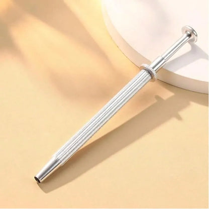 Stainless Steel Flat Back Earrings Applicator Tool Threadless Insertion Pin Thread Body Piercing Kit For Ear Nose Lip
