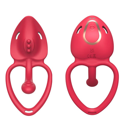 Wearable Panty Vibrator Female 10 Vibration with Wireless Control Vibrating Penis Ring Clitoral Stimulator Adult Sexy Toys