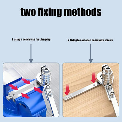 1-4.5mm Manual Metal Bender Small Manual Steel Plate Bender Metalworking Bending Device Steel Plate Bending Tool For Iron Wire