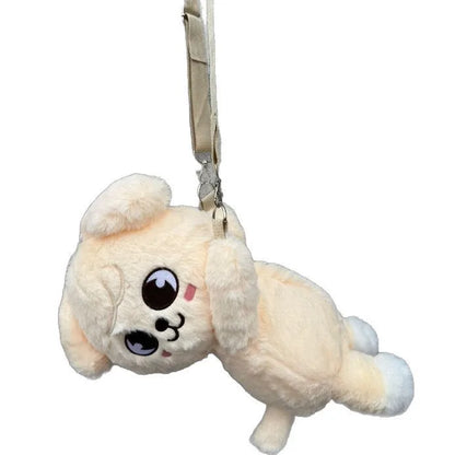 Kpop SKZOO plush Cartoon Rain Love Be Stray Kids Plush Toy Crossbody Bag Love Bear Gift for Children Backpack Christmas Gift