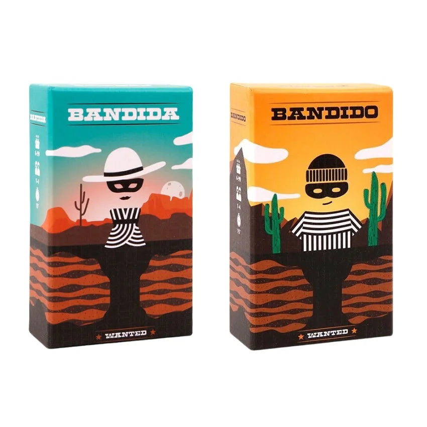 Bandido Bandida Cooperative Board Game Prison Break Strategy Card Game 1-4 Players Family Party Puzzle Tabletop Game For AllAges