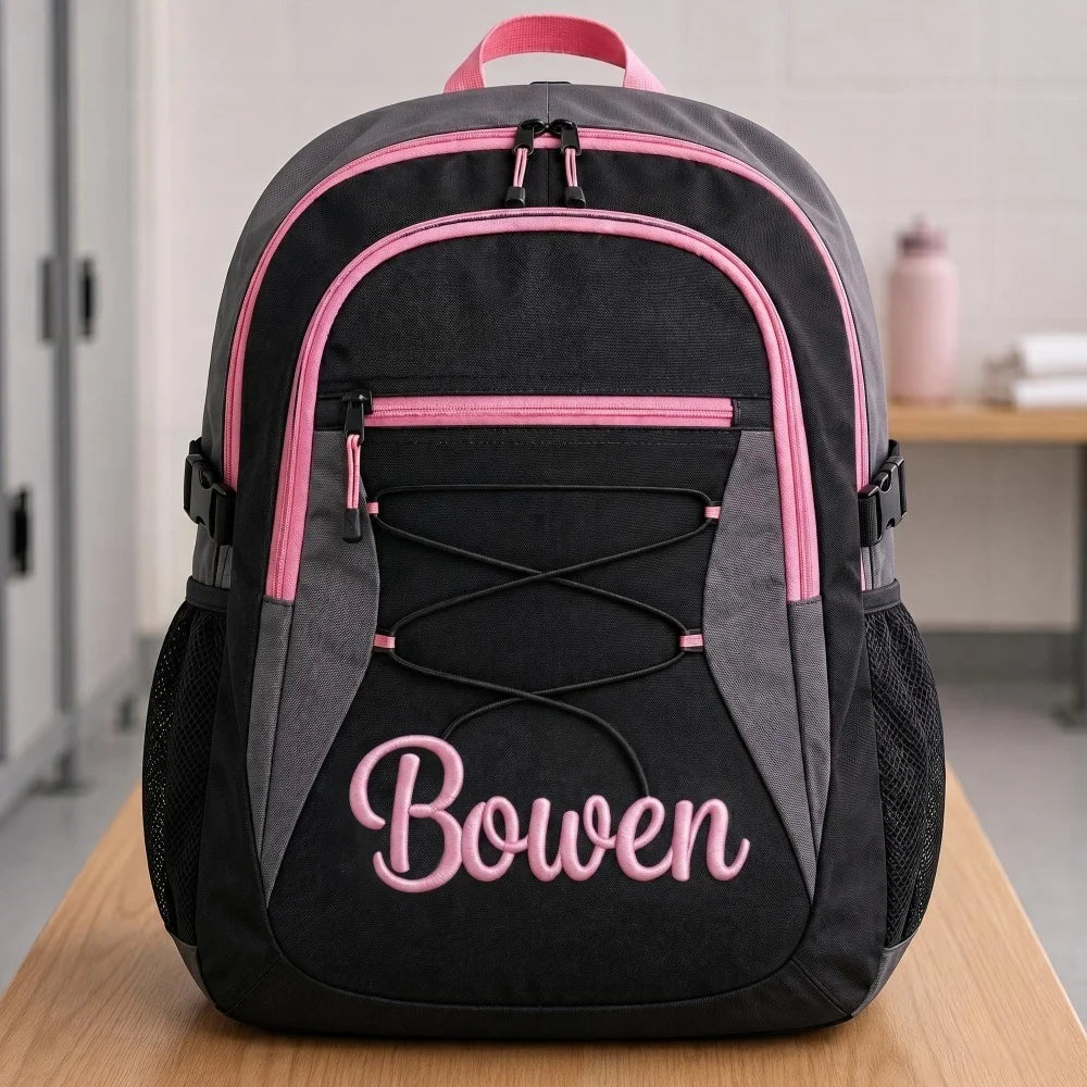 4.5cm Custom Name Embroidery Patch Sew‑on Only Personalized Name Applique for Kids Backpack Jacket Clothing DIY Decor