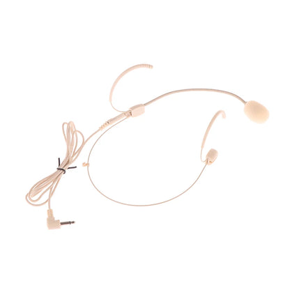 3.5MM Portable Head Mounted Earhook Wired Headset Microphone Loudspeaker Speech Teaching Conference Stage Performance SpeakerMic