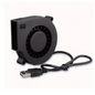 75mm USB Fan Cooling Turbo Blower Brushless 3D Printer 7515 For Extruder DC Cooler Power Inverter Air Pump PC CPU