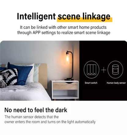 Tuya Zigbee 3.0 Wireless Temperature Humidity Sensor Smart Humidity Detector APP Monitor Voice Control Alexa Google Assistant