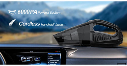Portable Wireless Vacuum Cleaners Powerful Rechargeable Suction Cordless Handheld Vacuum Cleaner Car Electronic Accessories