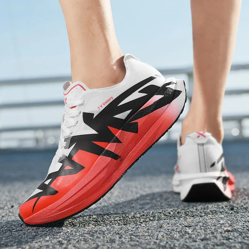Running Shoes Man Carbon Board Marathon Sports Professional Breathable Lightweight Womens Comfortable Athletic Sneakers Antislip