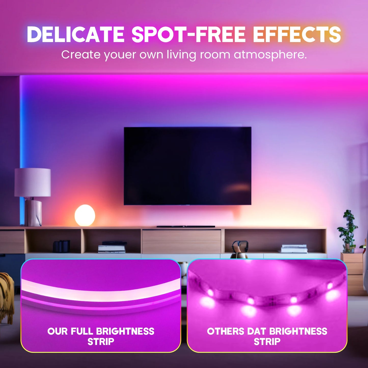 24V RGB 5m 10m 20m 30m LED Neon Strip Light Bluetooth APP 24key 44key Remote Control Music Sync Power Kit 60LED Waterproof Decor