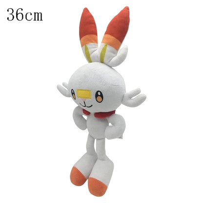 70 Styles Pokemon Plush Toy Dragapult Gengar Pikachu Eevee Evolution Scorbunny Cinderace Doll Morpeko Christmas Gift for Kids