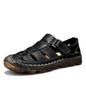 Large Size Summer New Men's Beach Sandals Outdoor Casual Leather Bag Head Wear-resistant Breathable Men's Shoes