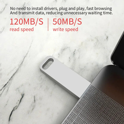 Lenovo Metal USB Adapter Flash Drive USB 3.0 128GB 256GB 512GB High Speed Metal Mini U Disk Pendrive 1TB 2TB Memory Stick