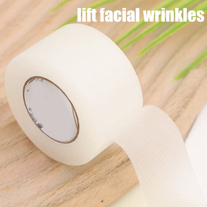 8M/Roll Breathable PE Facial Tape Professional Lift Wrinkles Doulble Eyelid Tape Beauty Makeup Tool Transparent Lashes Extension