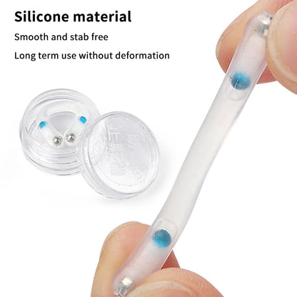 Silicone Magnetic Anti Snoring Nasal Dilator Stop Snore Nose Clip Aid Easy Breathe Improve Sleeping For Men/Women Beauty Health