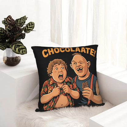 Goonies Chocolate Slot and Gordi Pillow Case  Comfy Pillow Cover Novelty Cushion Cover For Living Room Bed Chair