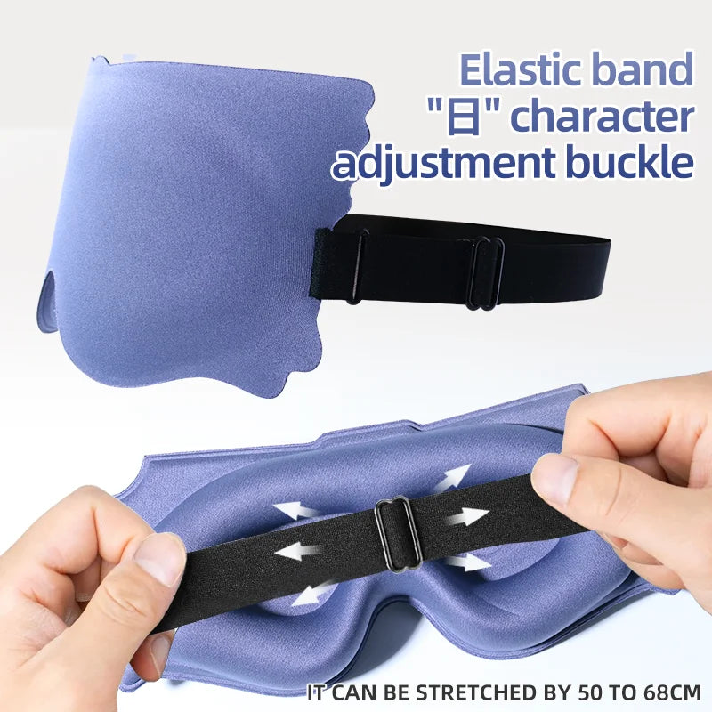 Travel 6D Sleeping Mask Eyepatch Blindfold Light Eye Mask for Sleeping Mask Slaapmasker Night Sleeping Aid Sleep Patch