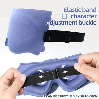 Travel 6D Sleeping Mask Eyepatch Blindfold Light Eye Mask for Sleeping Mask Slaapmasker Night Sleeping Aid Sleep Patch