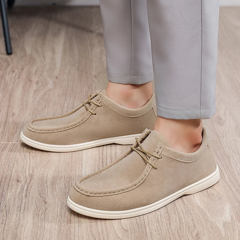 Outdoor Men Casual Shoes Fashion Comfortable Man Loafers Non-slip Walking Sneakers New Breathable Lightweight Lazy Driving Shoes