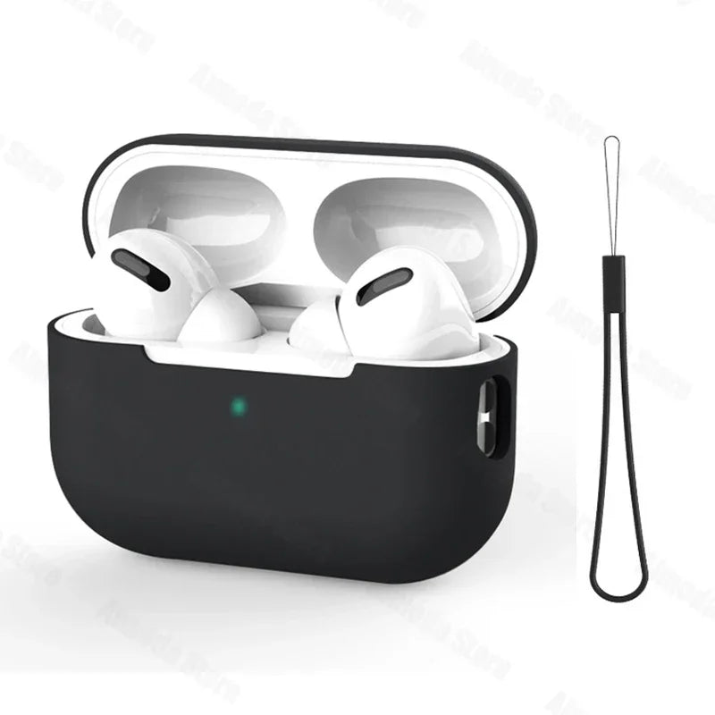 Dla AirPods Pro 2 Etui Płynny Silikon Pokrowiec Na AirPods 3 Pro 2 Etui Miękkie Słuchawki Ochronne Funda dla AirPod Pro 2 Pro2 Pokrowiec