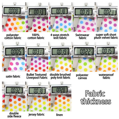 personalized 1pcs 50*140cm Your Design Customized Fabric Cotton polyester for sewing