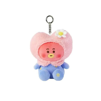 BT21 KPOP Sakura series plush toy bulletproof youth group plush sitting doll Fan gifts、birthday gifts、couple gifts、adult gifts