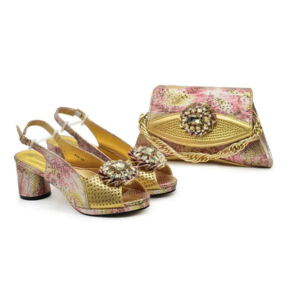 Classics Style New Arrivals Italian Women Shoes Matching Bag Set Shoes for Women and Bag 2024 Designer Luxury Wedding Pumps