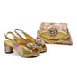 Classics Style New Arrivals Italian Women Shoes Matching Bag Set Shoes for Women and Bag 2024 Designer Luxury Wedding Pumps