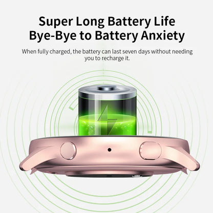 LIGE Nowy Smartwatch z Pomiarem Temperatury Ciała Damski Męski Ekran HD 360 Odbieranie Połączeń Wybieranie Połączeń Smartwatch Męskie Zegarki dla Kobiet Bransoletka