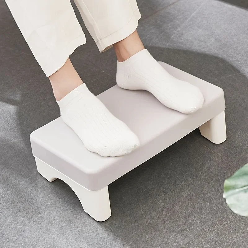 Ergonomic PP Footrest for Office Desk - Under Desk Foot Rest for Work, Sofa & Study, Comfortable Space-Saving Design