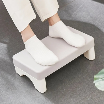 Ergonomic PP Footrest for Office Desk - Under Desk Foot Rest for Work, Sofa & Study, Comfortable Space-Saving Design