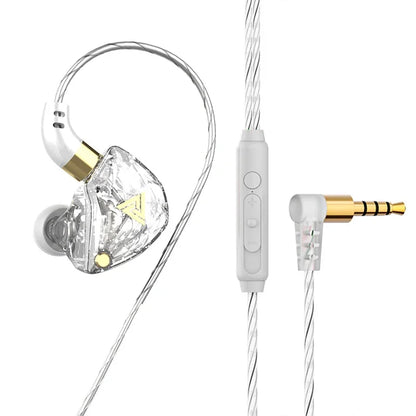 QKZ CK5 FiLe Wired Earphone Professional Gaming And Sports Noise Cancelling Headphones with Microphone HiFi Music Earphone
