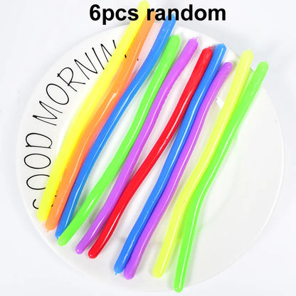 Cute Caterpillar Unicorn Animals Squishy Kids Sensory Fidget Decompression Toys for Children Adults Autism Stress Relief Gifts