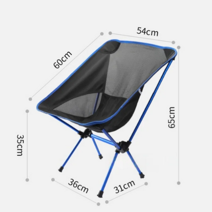Compact and portable outdoor beach chairs / Foldable camping chairs, outdoor fishing chairs, family camping chairs, small-sized