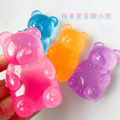 Mini Candy Plastic Pinching and Stress Relief Tool Maltose Pinching Stress Relief Toy Soft, Skin Friendly,Durable Party Favors