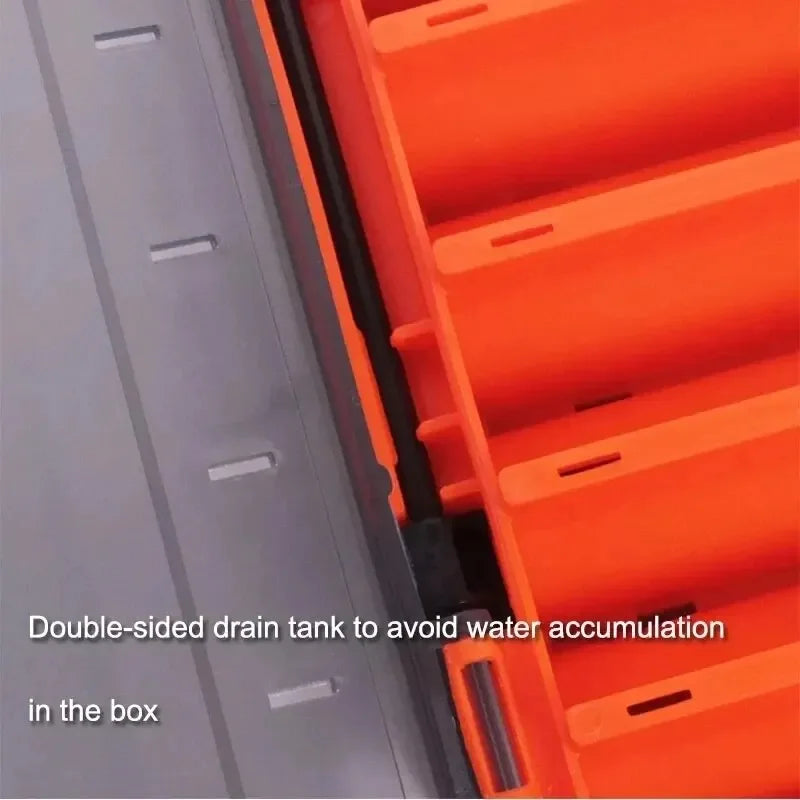 Luya Accessories Box U Size Wooden Shrimp Box Bait Box Storage Box VIB Minobo Climb Transparent