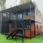 Restaurant 20FT 40 Ft Prefab Steel Prefabricated Sandwich Panel Expandable Living Container House Tiny Homes With Bathroom