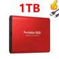 Genuine Portable SSD 1TB High Speed External Hard Drive 2TB/4TB USB 3.2 Hard Disk 16TB Mass Solid State Drive for Laptop/PC/MAC