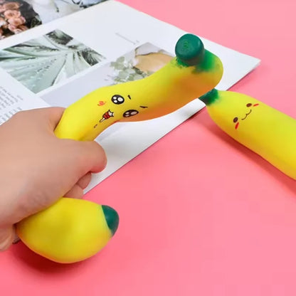 Cute Watermelon Squishy Fidget Adult Slow Rebound Decompression Toys Anti-Stress Fruits Banana Model Stress Relief Squeeze Toys