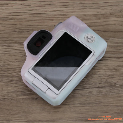 for Canon EOS-R100 Camera Soft Case R50 Silicone shell protective cover Prevent scratching the camera bag One shoulder neck bag