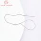 (6669)6PCS 11CM 24K Gold Color Plated Extended Chain Stud Earring Line High Quality Jewerly Making  Jewelry Findings Accessories