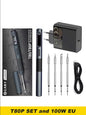ALIENTEK T80P Soldering Iron Electric 100W Adjustable Digital Display Automatic Sleep PCB Precision Soldering Iron Repair Tool