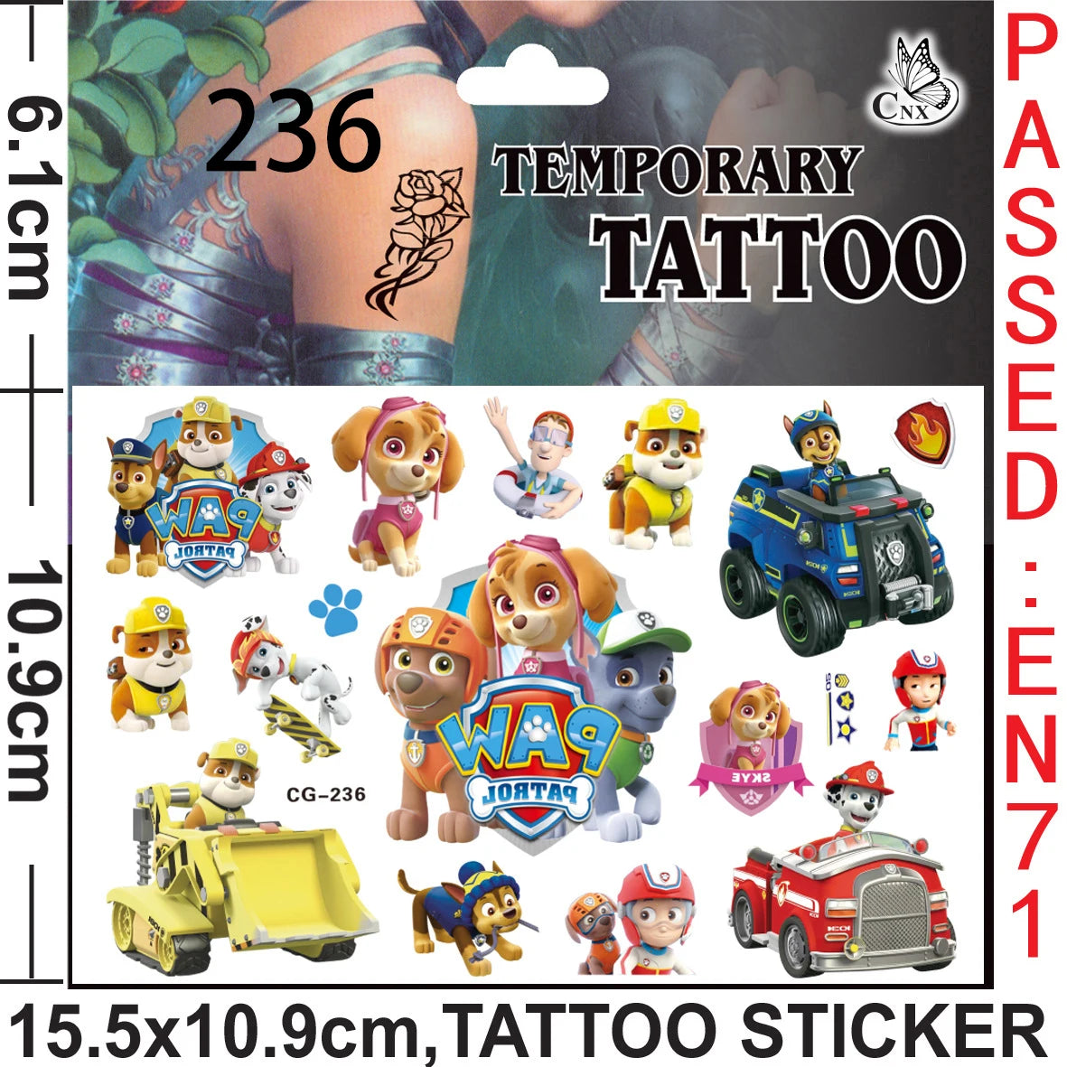 Paw Patrol Party Favors Slap Bracelet Stamps Keychains Gift Bag Stickers Birthday Party Decoration Christmas Stocking Fillers