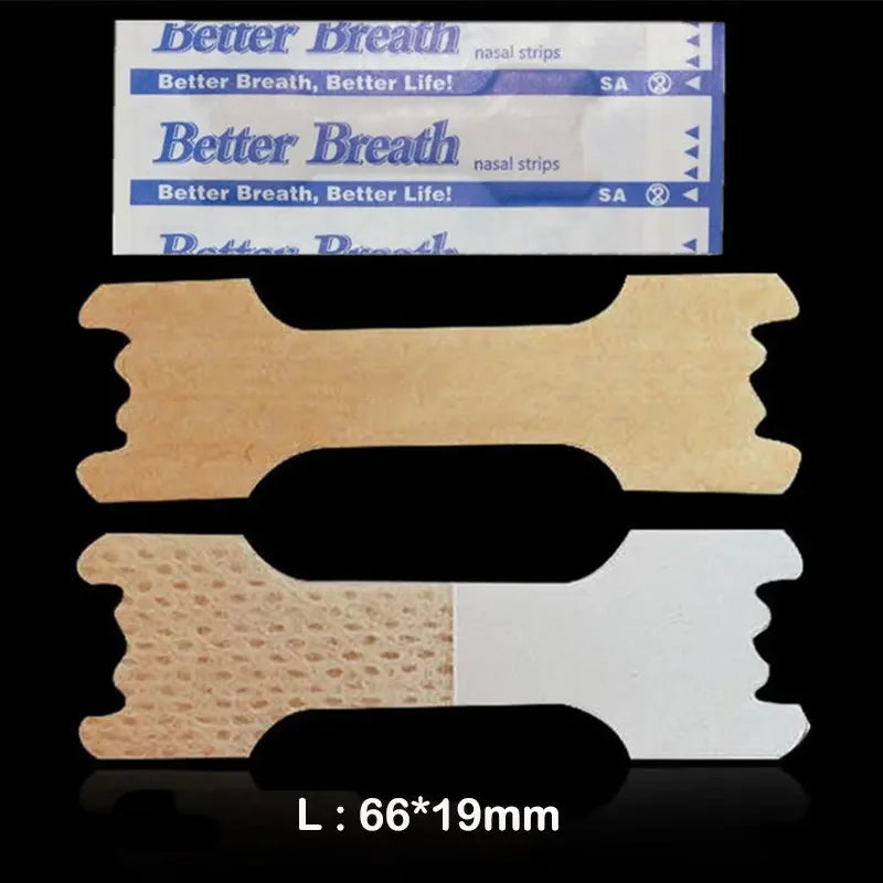 300/200/100PCS Breath Nasal Strips for Better Sleep Snoring Aid Nose Patch for Easier Breathing Sleep Aid Device