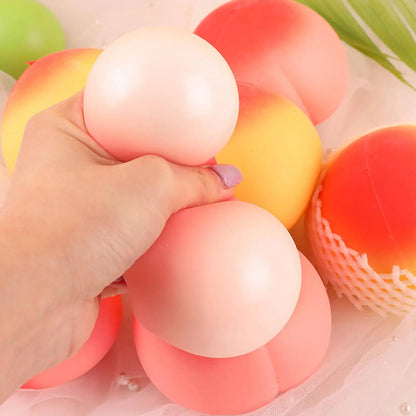 Fidget Toy Cartoon Peach SquishySlow Rising Anti Stress Decompressions Transfer Anxiety Kids SquishiesToys Gift