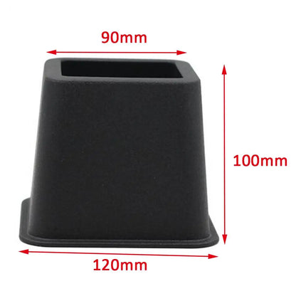 Heavy Duty Bed Riser Multi Height Plastic Furniture Lift Additional Storage for Modern Bed Frame Prefabricated