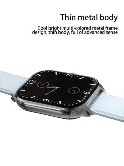 2.01'' Smartwatches Fitness Tracker Blood Pressure Monitor BT Call Sports Wrist Smart Watches for Men Women 2026 Android Phones