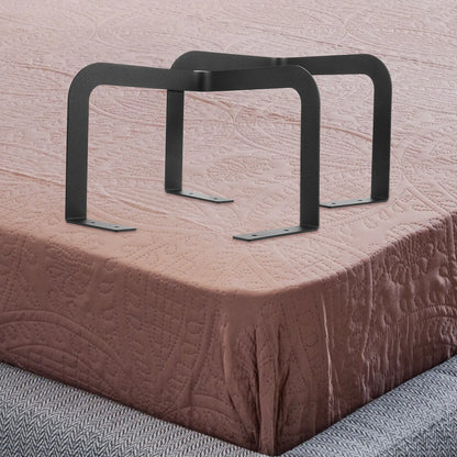 1Set Mattress Retainer Bar Metal Bed Frame Mattress Holder Non-Slip Stopper Anti Slide Stopper Bedding Accessories