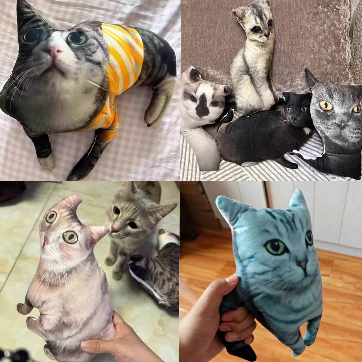 Custom Funny Ugly Doll Pillow - Personalized pillow made from photos, can create pets and people - perfect as a prank gift