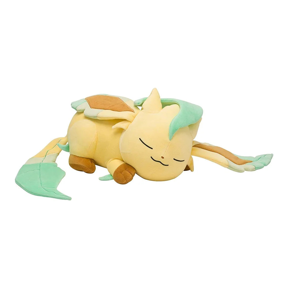original Eeveelution big sleeping Sylveon & Espeon & Umbreon & Leafeon plush toy stuffed toy doll doll