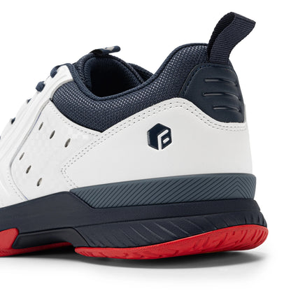 FitVille Tennis Shoes Wide Casual Sports Shoes for Men Breathable Racquetball Badminton Sneakers for All Court with Arch Support